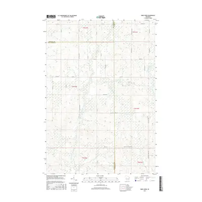 2015 Map of Simes Creek, 2015 Print