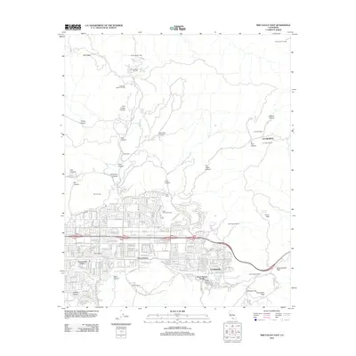 2012 Map of Simi Valley East, 2012 Print
