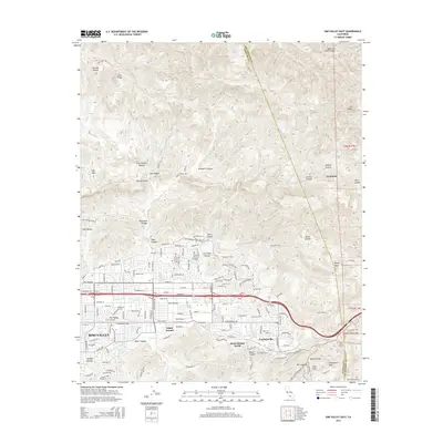 2015 Map of Simi Valley East, 2015 Print
