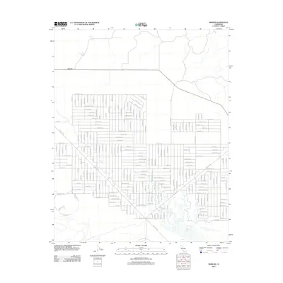 2012 Map of Simmler, 2012 Print