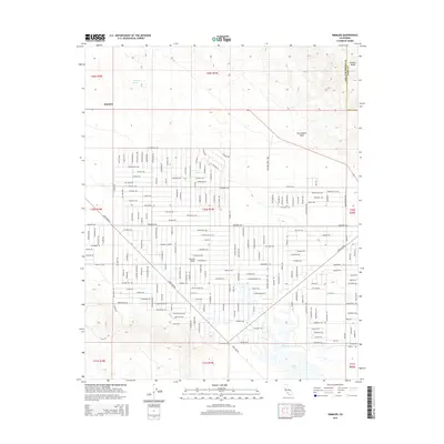 2015 Map of Simmler, 2015 Print