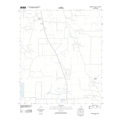 2010 Map of Simmons Bottom, 2010 Print