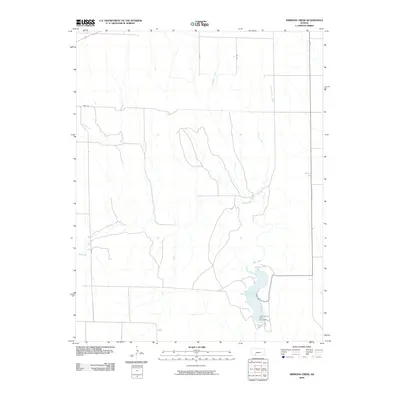 2009 Map of Simmons Creek, 2009 Print