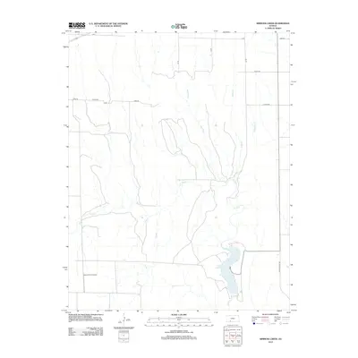 2012 Map of Simmons Creek, 2012 Print