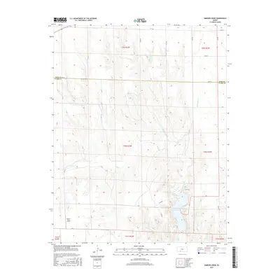 2016 Map of Simmons Creek, 2016 Print