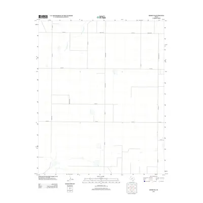 2012 Map of Simms NE, 2012 Print