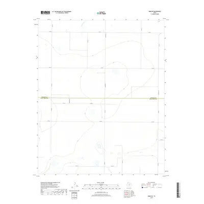 2019 Map of Simms NE, 2019 Print