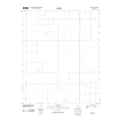2010 Map of Simms NW, 2010 Print