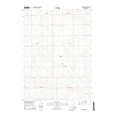 2015 Map of Simpson Draw, 2015 Print