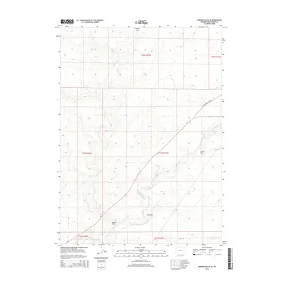 2015 Map of Simpson Gulch SE, 2015 Print