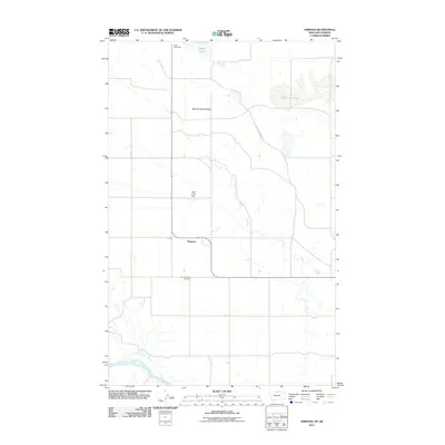 2011 Map of Simpson, 2011 Print