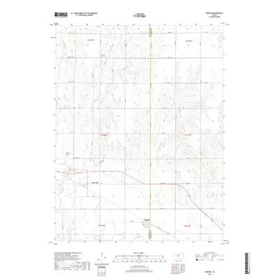 2018 Map of Simpson, 2018 Print