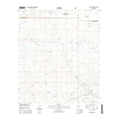 2015 Map of Simpson North, 2015 Print