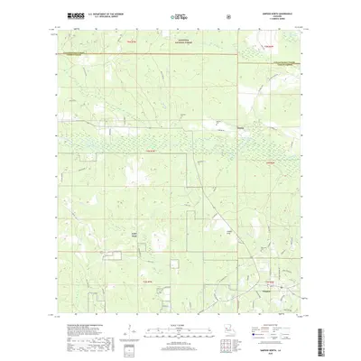 2018 Map of Simpson North, 2018 Print