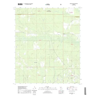 2020 Map of Simpson North, 2020 Print