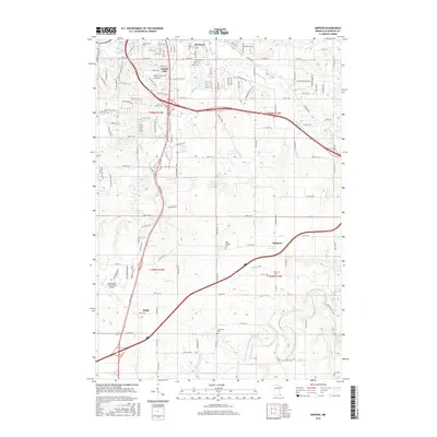 2016 Map of Simpson, 2016 Print