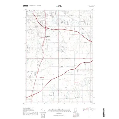 2019 Map of Simpson, 2019 Print