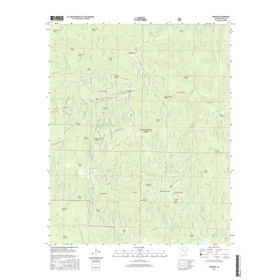 2017 Map of Simpson, 2017 Print