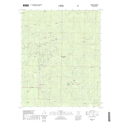 2020 Map of Simpson, 2020 Print