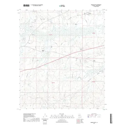 2018 Map of Simpson South, 2018 Print
