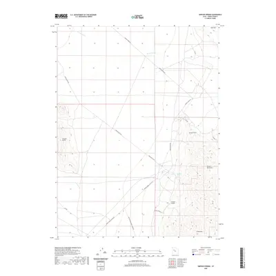 2020 Map of Simpson Springs, 2020 Print