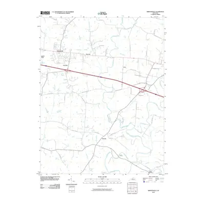 2010 Map of Simpsonville, 2010 Print