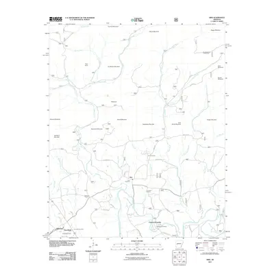 2011 Map of Sims, 2011 Print