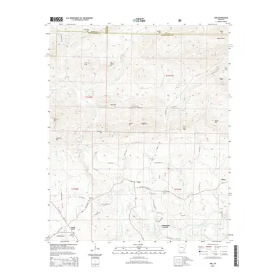 2014 Map of Sims, 2014 Print