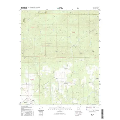 2017 Map of Sims, 2017 Print