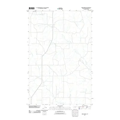 2011 Map of Sims Spring, 2011 Print