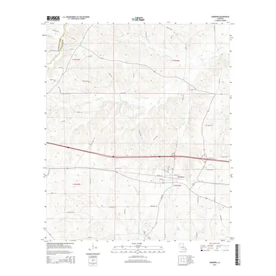 2015 Map of Simsboro, 2015 Print