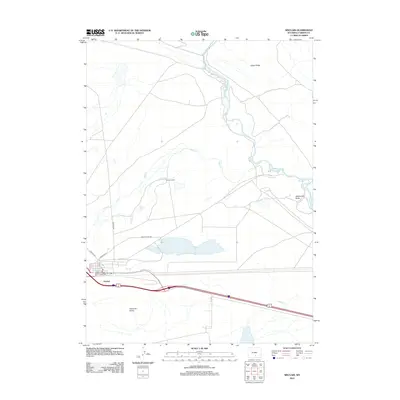2012 Map of Sinclair, 2012 Print