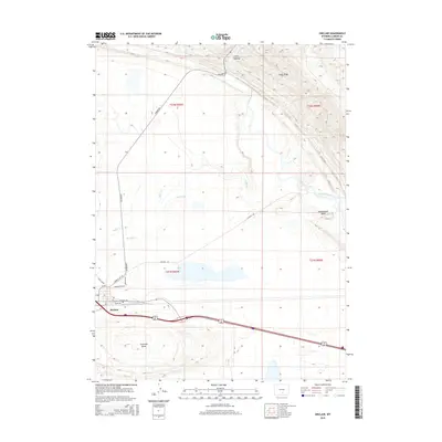 2015 Map of Sinclair, 2015 Print