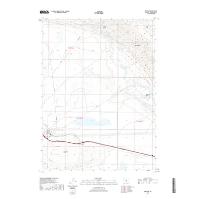2017 Map of Sinclair, 2017 Print