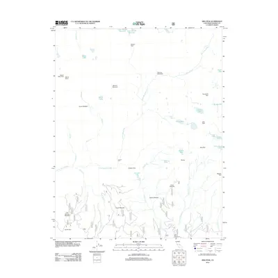 2012 Map of Sing Peak, 2012 Print