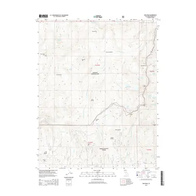 2015 Map of Sing Peak, 2015 Print