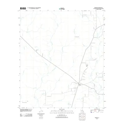2012 Map of Singer, 2012 Print