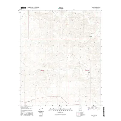 2017 Map of Singer Lake, 2017 Print