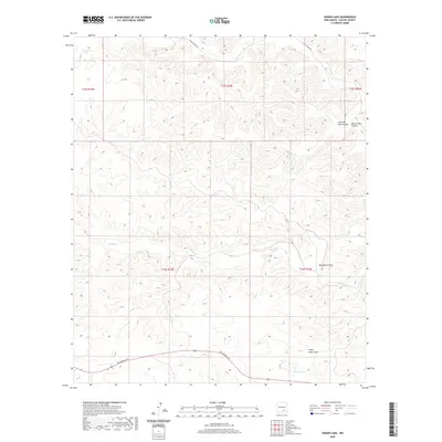 2020 Map of Singer Lake, 2020 Print