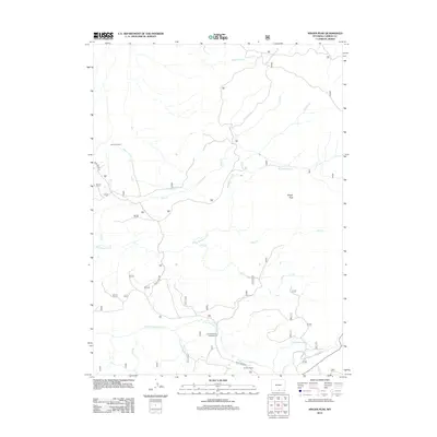 2012 Map of Singer Peak, 2012 Print