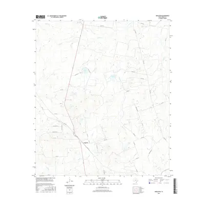 2016 Map of Singleton, 2016 Print