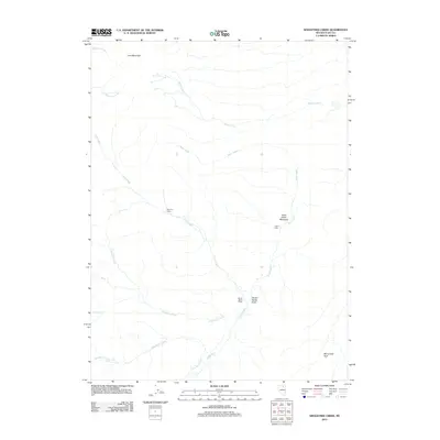 2012 Map of Singletree Creek, 2012 Print