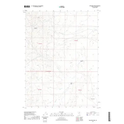 2018 Map of Singletree Creek, 2018 Print