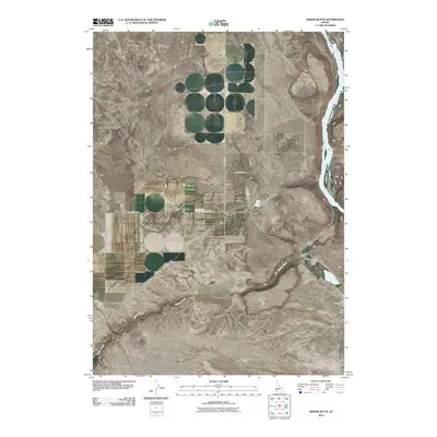 2010 Map of Sinker Butte, 2010 Print
