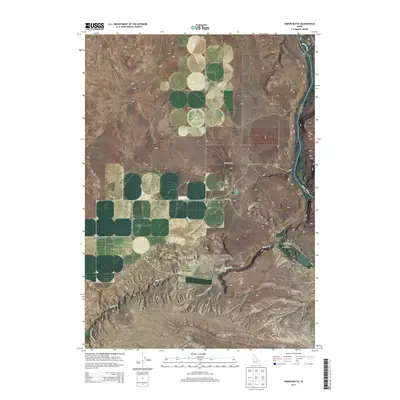2013 Map of Sinker Butte, 2013 Print