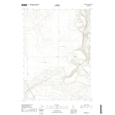 2020 Map of Sinker Butte, 2020 Print