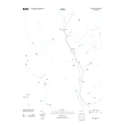 2013 Map of Sinking Cove, 2013 Print