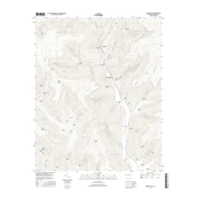 2016 Map of Sinking Cove, 2016 Print