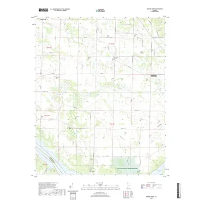 2018 Map of Sinking Creek, 2018 Print
