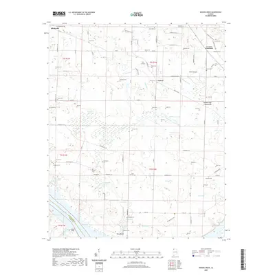 2020 Map of Sinking Creek, 2020 Print